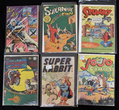 Lot 439 - Quantity of Golden Age 1940s comic books