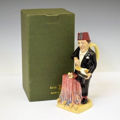 Lot 359 - Peggy Davies Ceramics Kevin Francis 'Tommy Cooper' jug