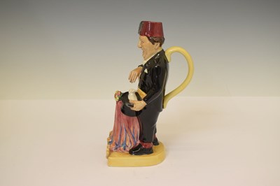 Lot 359 - Peggy Davies Ceramics Kevin Francis 'Tommy Cooper' jug
