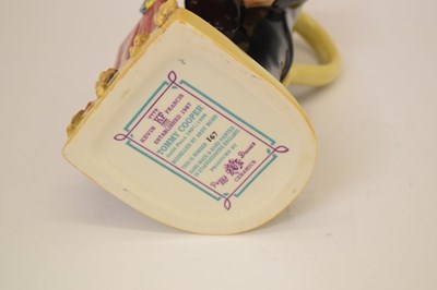 Lot 359 - Peggy Davies Ceramics Kevin Francis 'Tommy Cooper' jug
