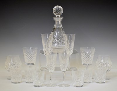 Lot 378 - Collection of assorted Waterford and other cut glass crystal