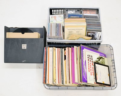 Lot 329 - Collection of jazz LPs, gramophone records and CDs