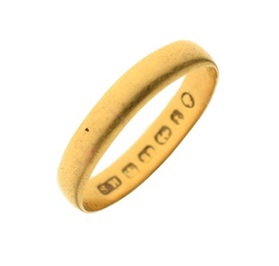Lot 58 - Victorian 22ct gold wedding band
