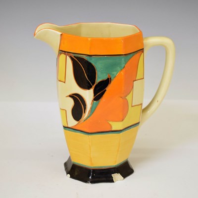 Lot 389 - Clarice Cliff Fantasque Athens shape jug