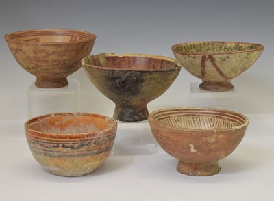 Lot 170 - Antiquities - Five Central and South American terracotta bowls