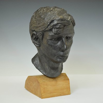 Lot 273 - George Maddicks (1930-2003) - Bronzed composition bust