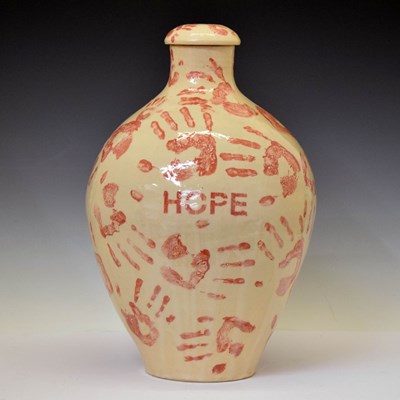 Lot 390 - Stephen Maddicks (Contemporary) - 'Hands of Hope'