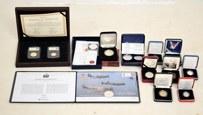 Lot 221 - A collection of mainly GB silver commemorative coins