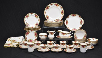 Lot 403 - Large quantity of Royal Albert 'Old Country Roses' tea and dinner wares