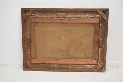 Lot 503 - W.P. George (British, 19th century) - Oil on canvas - 'A Recollection On the Coast of Cumberland'