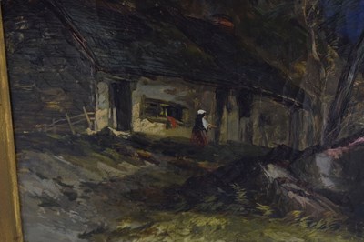 Lot 503 - W.P. George (British, 19th century) - Oil on canvas - 'A Recollection On the Coast of Cumberland'
