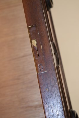 Lot 537 - Reproduction mahogany bureau