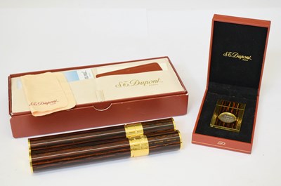 Lot 254 - S.T. Dupont cigar case and cutter