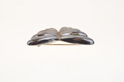 Lot 78 - Tiffany & Co silver butterfly brooch