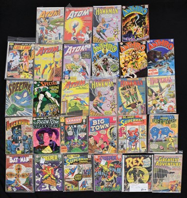 Lot 440 - Collection of 1960s superhero DC comic books, etc