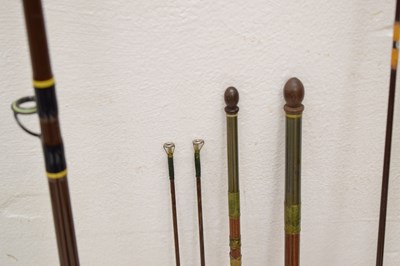 Lot 307 - Collection of Hardy Bros and House of Hardy fishing rods