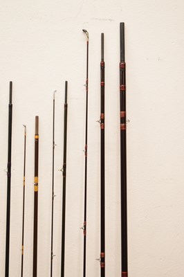 Lot 307 - Collection of Hardy Bros and House of Hardy fishing rods