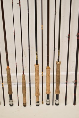 Lot 307 - Collection of Hardy Bros and House of Hardy fishing rods