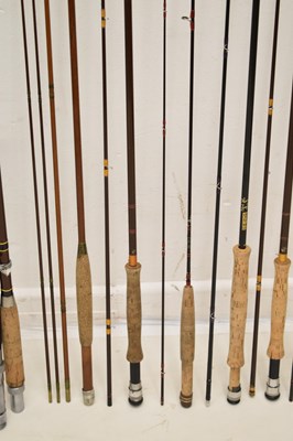 Lot 307 - Collection of Hardy Bros and House of Hardy fishing rods