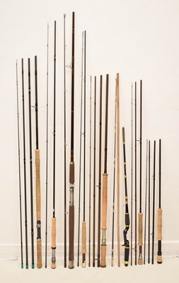 Lot 310 - Eight modern fishing rods