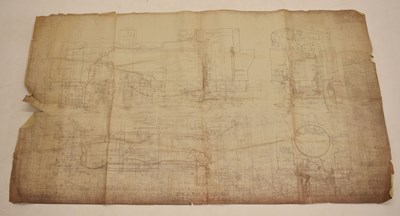Lot 187 - Collection of 1930s, 40s and 50s railway blueprints