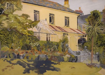 Lot 520 - 20th Century British school, House and Garden