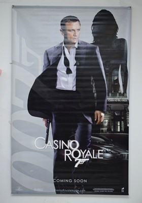 Lot 261 - James Bond 007 Casino Royale (2006) Vinyl Film publicity Banner / Poster