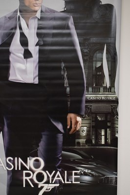Lot 261 - James Bond 007 Casino Royale (2006) Vinyl Film publicity Banner / Poster
