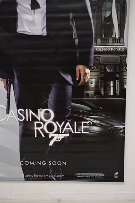 Lot 261 - James Bond 007 Casino Royale (2006) Vinyl Film publicity Banner / Poster