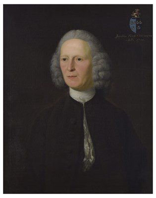 Lot Follower of William Hoare (British, 1707-1792) - Oil on canvas - Portrait of James Ford, Elected Surgeon