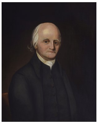 Lot Early 19th century English School - Oil on canvas - Half-length portrait of Richard Reynolds