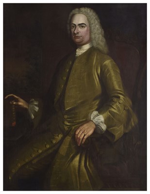 Lot Circle of John Vanderbank (British, 1694-1739) - Oil on canvas - Three-quarter length portrait of Richard Smith, Senior Surgeon