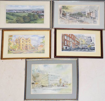Lot 549 - Bristol Hospitals - Collection of watercolours