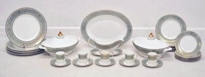 Lot 344 - Royal Doulton 'English Renaissance' part dinner and coffee service for six settings