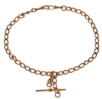 Lot 67 - 9ct gold Albert