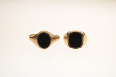 Lot 45 - Two signet rings