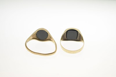 Lot 45 - Two signet rings