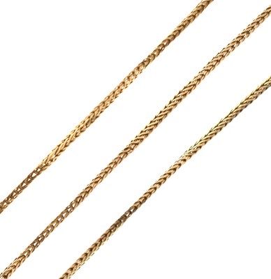Lot 66 - 9ct gold necklace