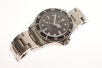 Lot 53 - Rolex – Rare ‘Double-Red’ Sea-Dweller Submariner 2000 bracelet watch, ref. 1665