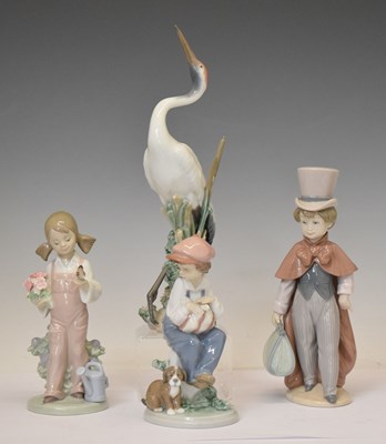 Lot 333 - Lladro - Four porcelain figures