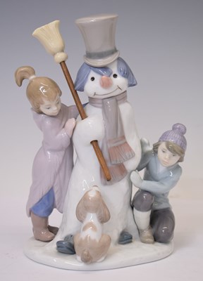 Lot 329 - Lladro 'Snowman' (5713)