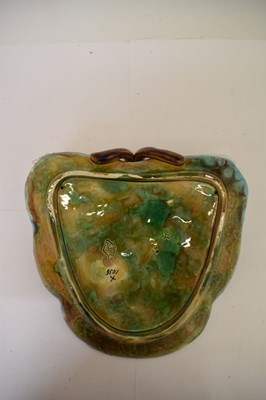 Lot 298 - 19th century George Jones majolica strawberry dish, etc