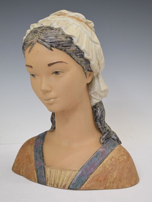 Lot 328 - Lladro bust 'Little Girl' (2024)