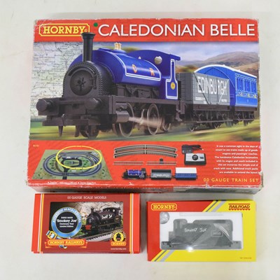 Lot 278 - Hornby - Two 00 gauge Smokey Joe locomotives and Caledonian Belle trainset