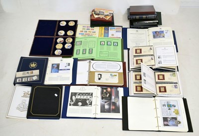Lot 253 - Collection of numismatic coin covers, commemorative coins, etc