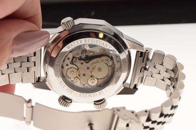 Lot 124 - Gentleman's Poljot Navigator alarm limited edition wristwatch