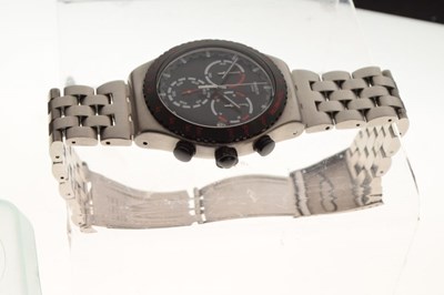 Lot 120 - Gentleman's Swatch Irony chronograph wristwatch