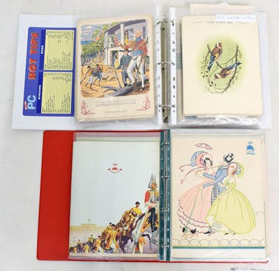 Lot 184 - Collection of mainly 1960s cruise line menus, ephemera and memorabilia