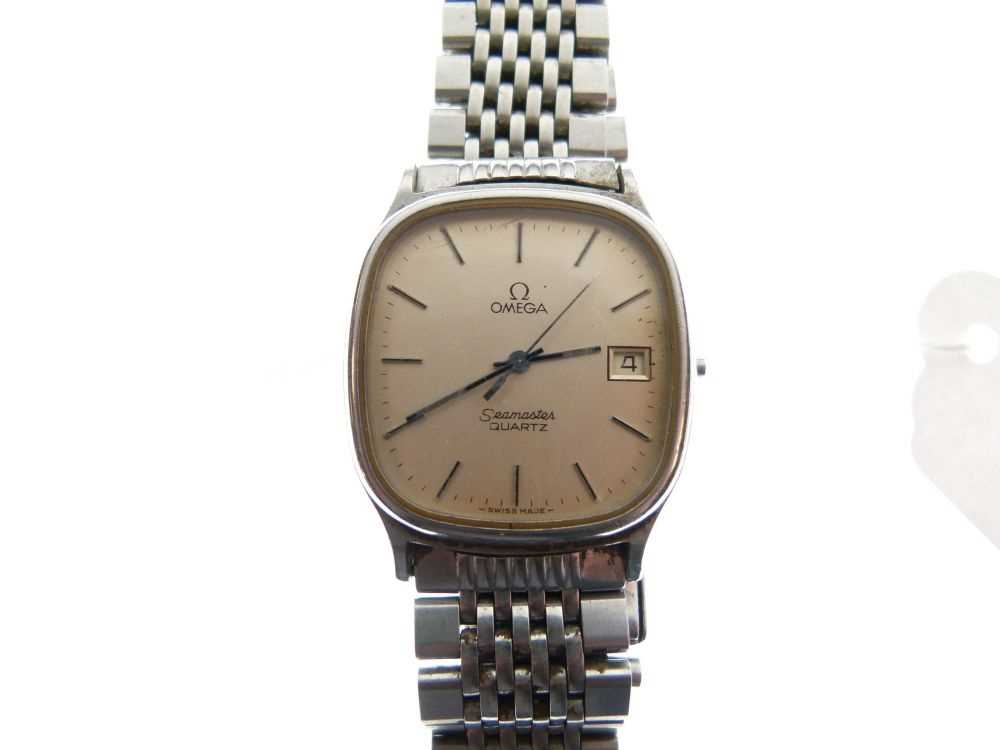 Lot 96 - Omega - Gentleman's Seamaster Quartz wristwatch