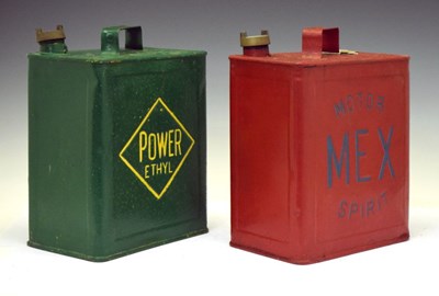 Lot 651 - Motoring Interest - Two vintage petrol cans